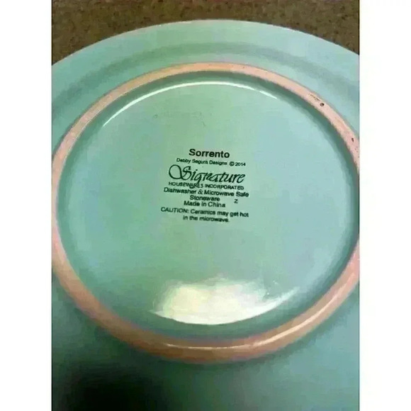 Signature Sorrento Debby Segura 2014 Salad Plate - Picture 5 of 9